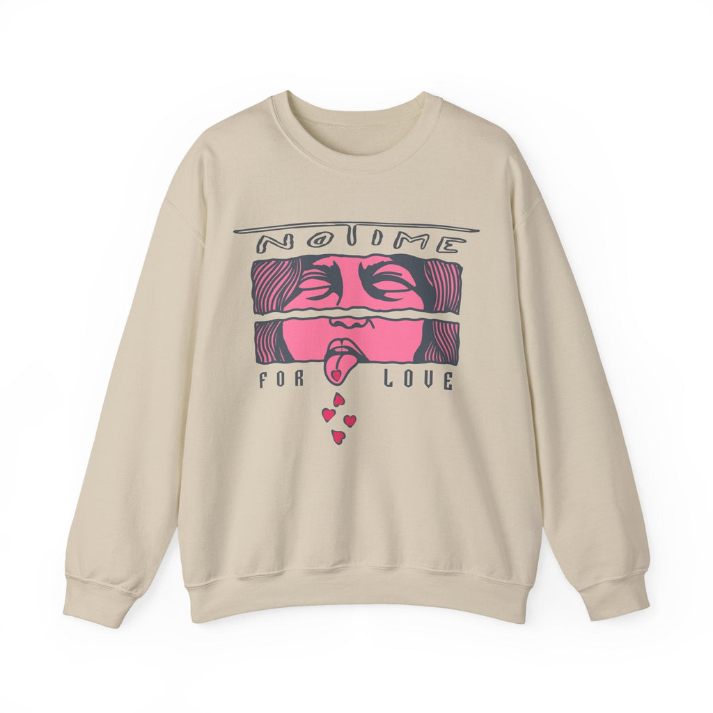 No Time For Love Sweatshirt – Sweatshirt von Kalabula