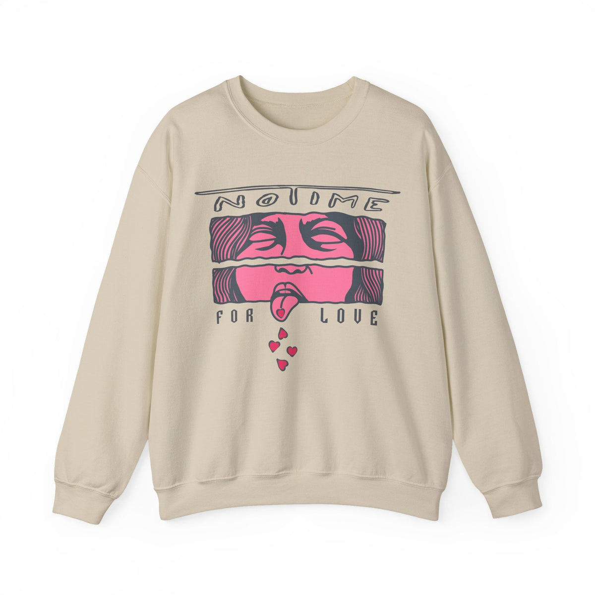 No Time For Love Sweatshirt – Sweatshirt von Kalabula