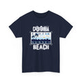 Kalifornien Strand T-Shirt – Sonnenuntergang & Küste Grafik-T-Shirt