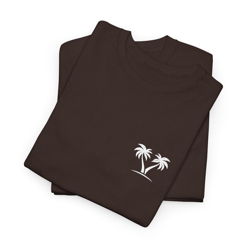 Minimal Palm Tree T-Shirt – Tropischer Strand Grafik-T-Shirt