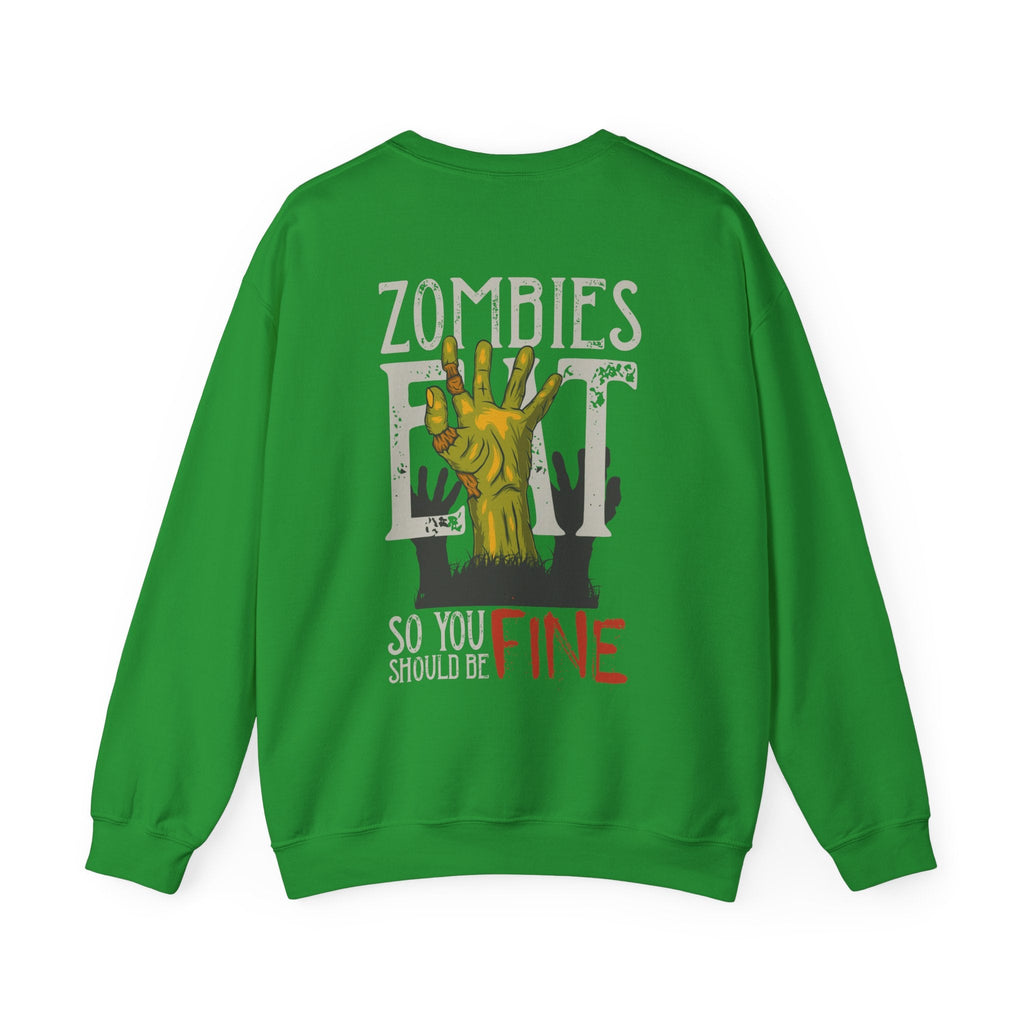 Zombies Eat Sweatshirt – Sweatshirt von Kalabula
