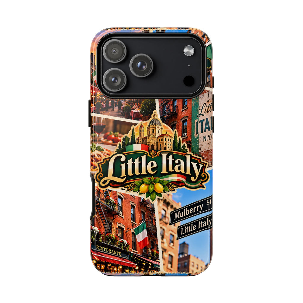 Little Italy NYC Robuste Handyhülle – Italienisch-amerikanisches Design