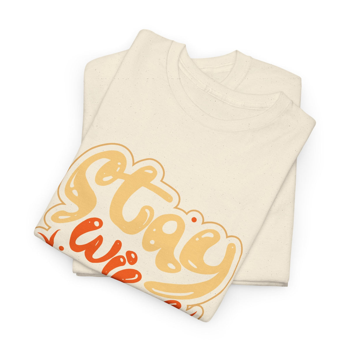 “Stay Wild and Free” T-Shirt – Boho & Natur Grafik-T-Shirt