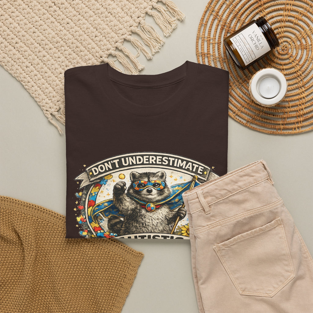 Autism Superpowers T-Shirt – „Unterschätze Autismus nicht“ Grafik-T-Shirt