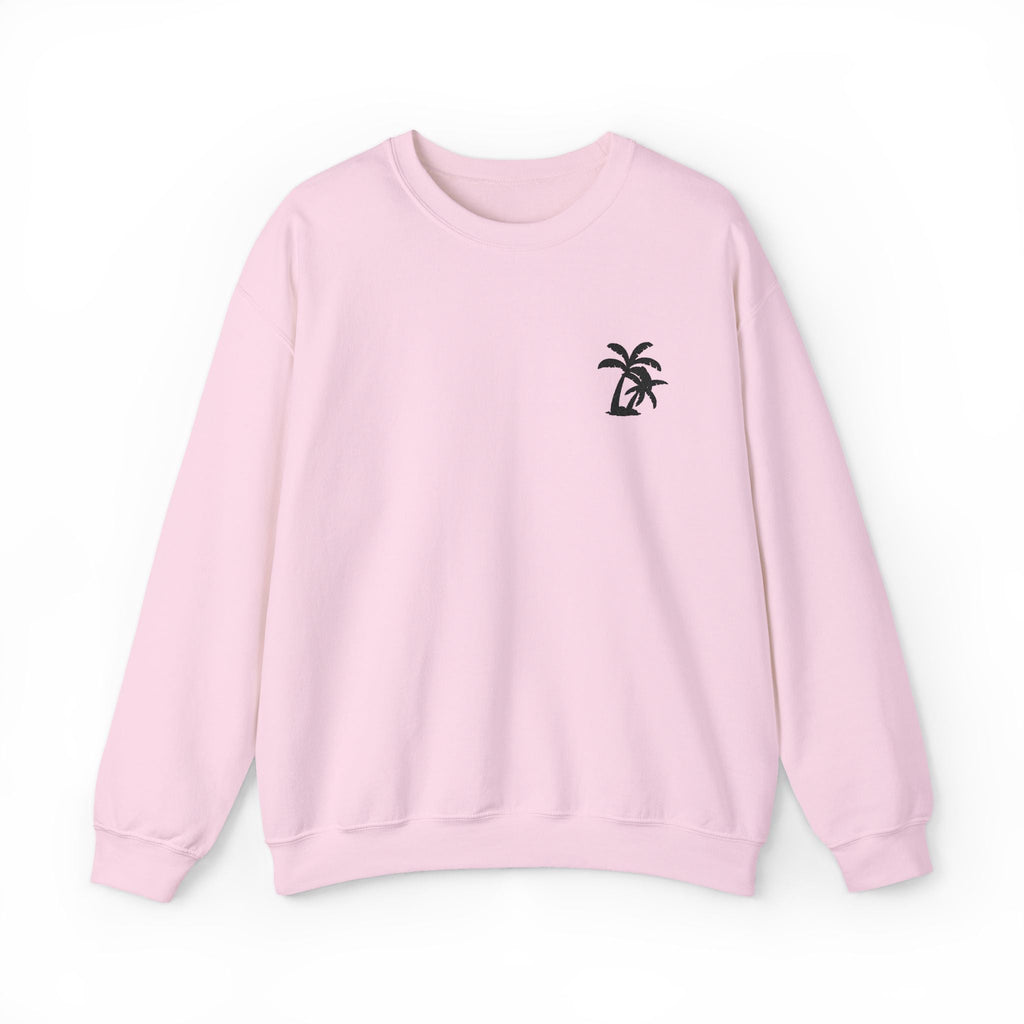 Pink Palm Sweatshirt – Sweatshirt von Kalabula