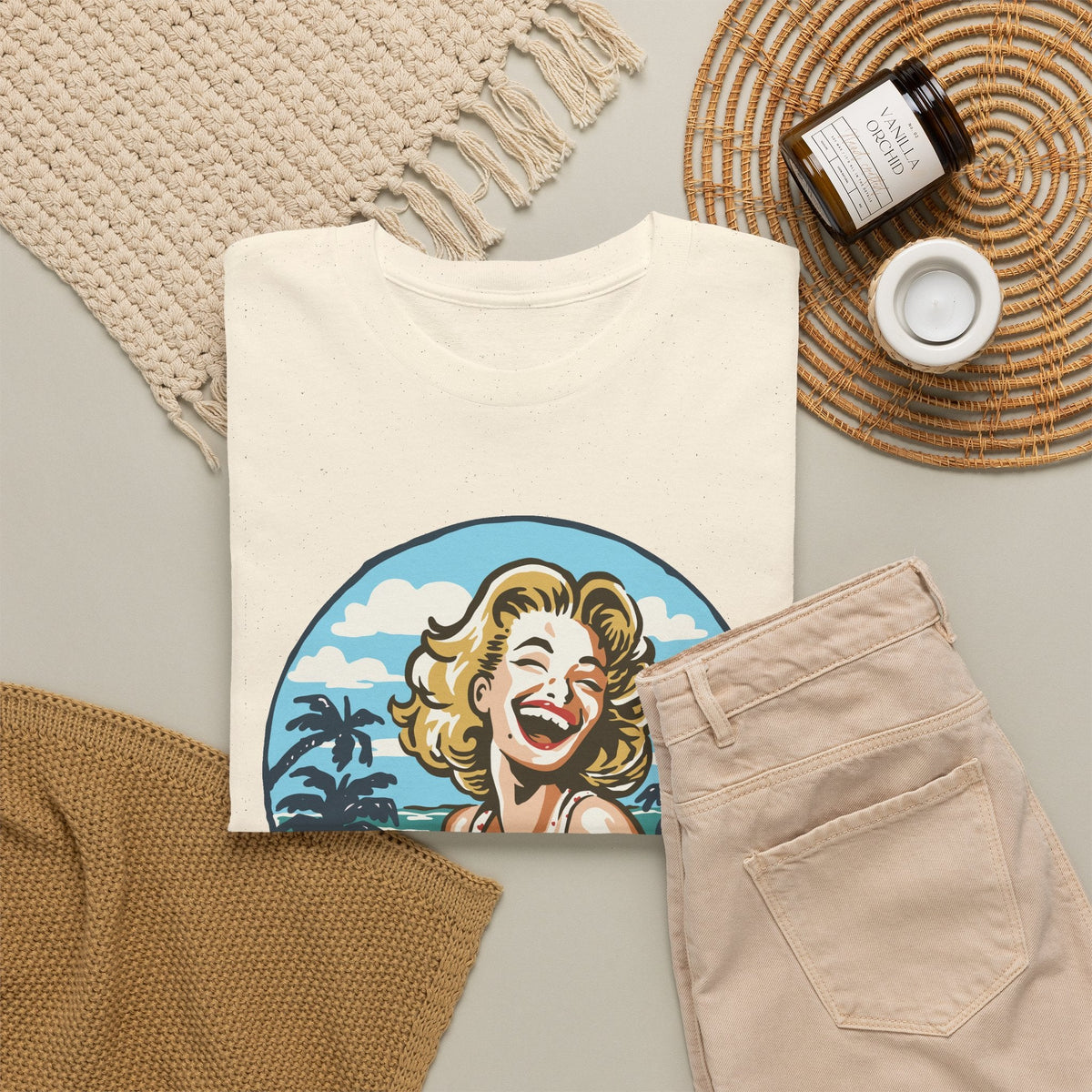 California Vintage T-Shirt – Retro-Sommer Grafik-T-Shirt