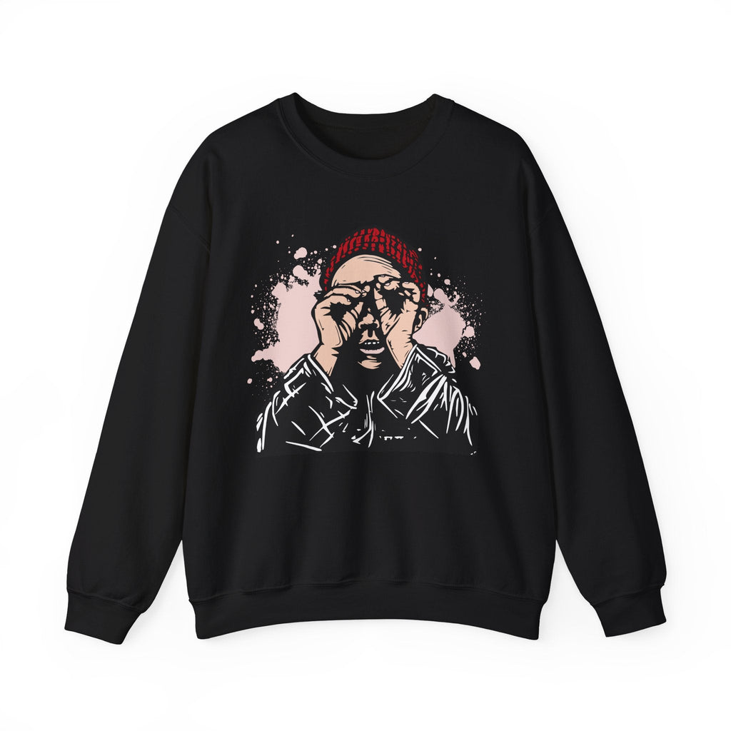 Beanie Portrait Sweatshirt – Sweatshirt von Kalabula