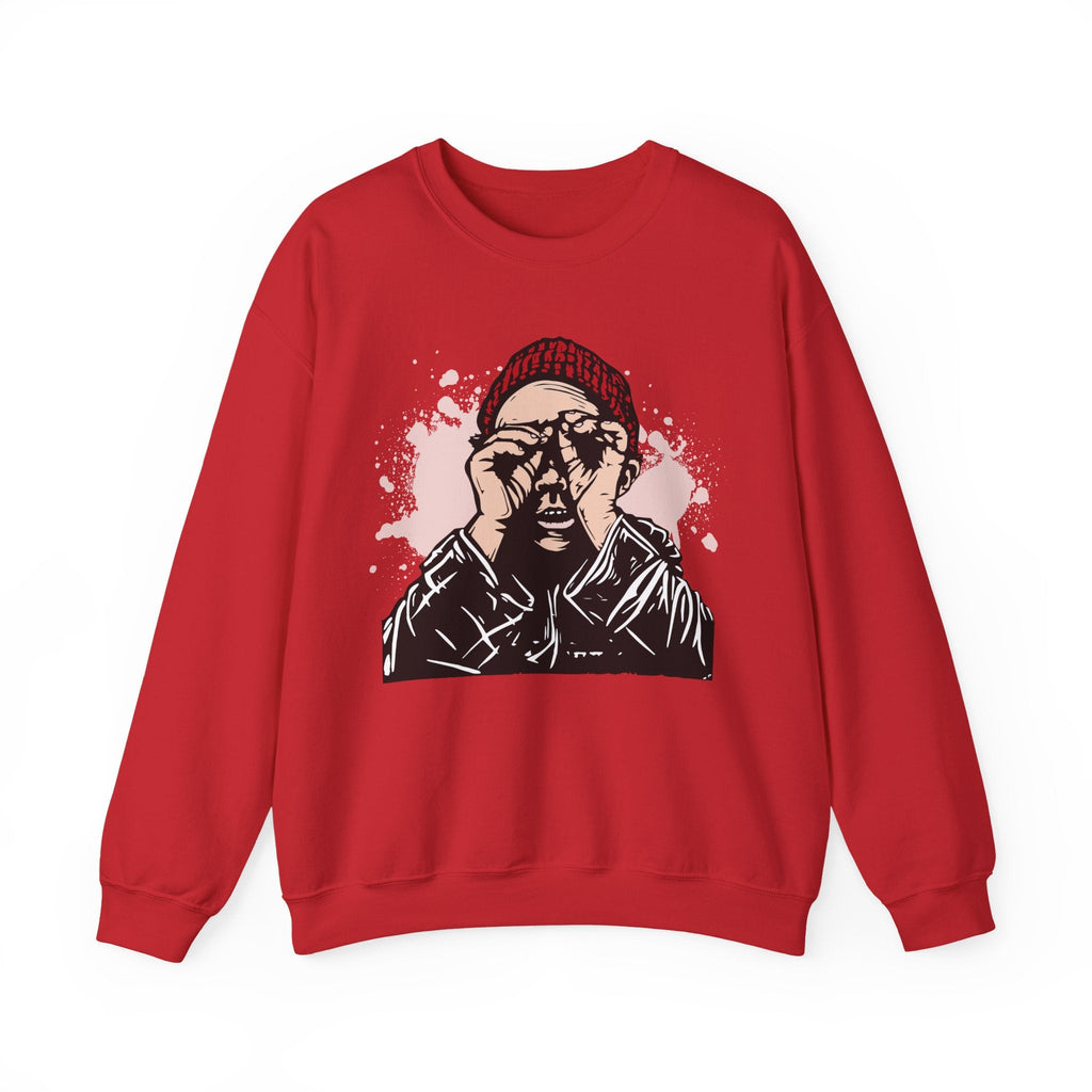 Beanie Portrait Sweatshirt – Sweatshirt von Kalabula