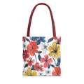 Bunte Blumen Stofftasche – Florales Sommer Design