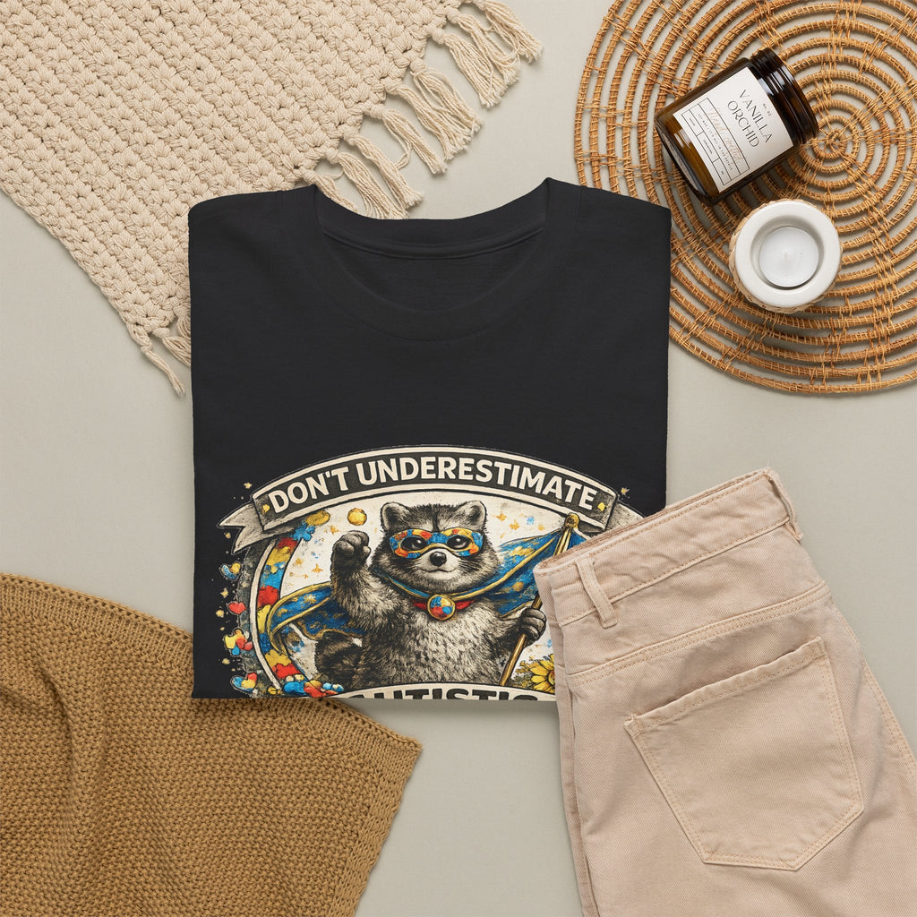 Autism Superpowers T-Shirt – „Unterschätze Autismus nicht“ Grafik-T-Shirt