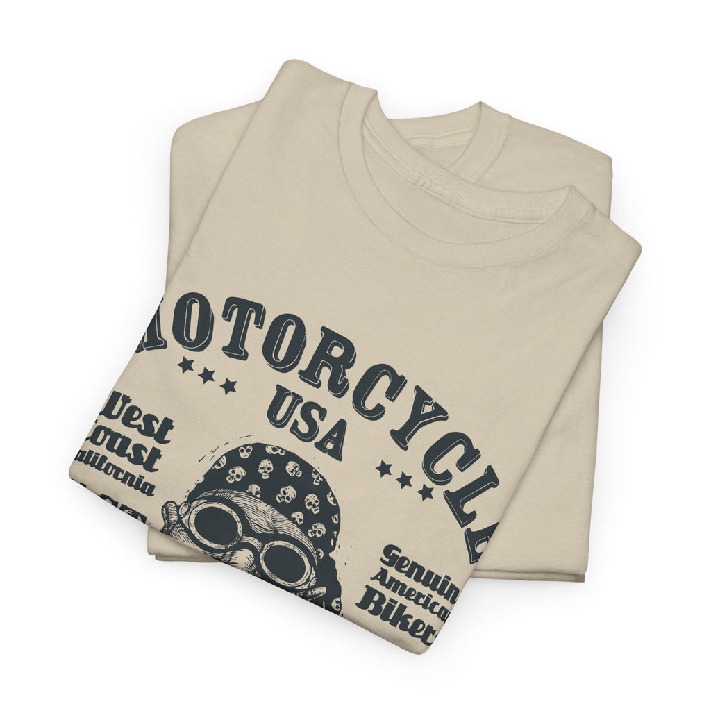 USA Motorcycle T-Shirt – Vintage Biker-Lifestyle Grafik-T-Shirt
