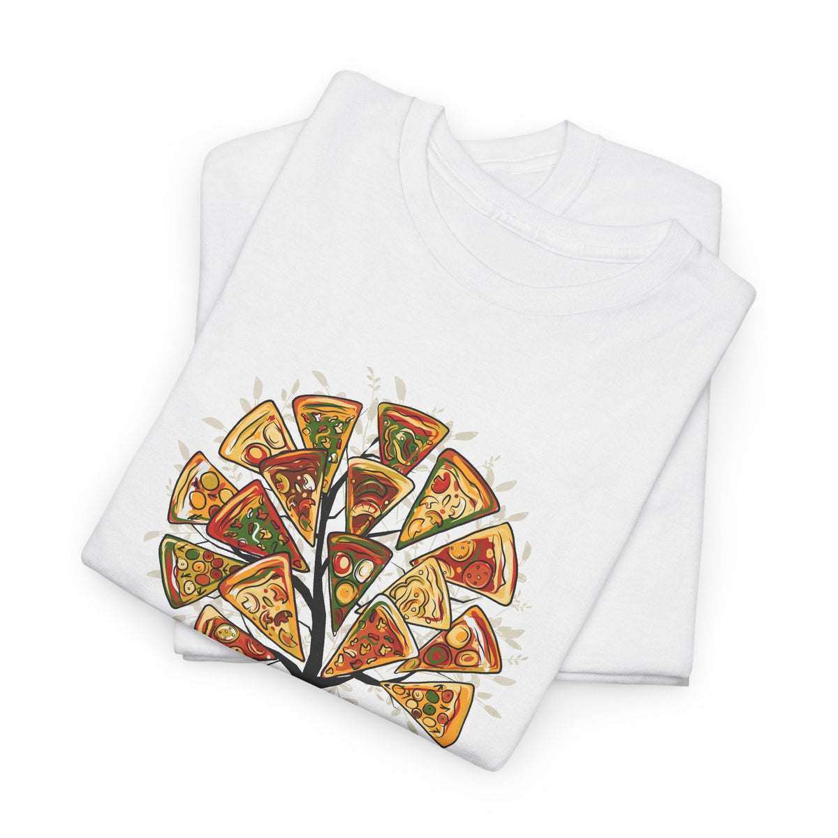 Pizza Tree T-Shirt – Lustiger Pizza-Fan Grafik-T-Shirt