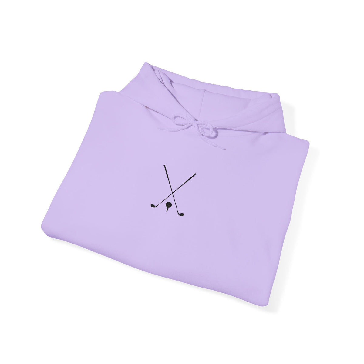 Golf Crossed Clubs Hoodie — Minimalistisches Golf-Design Hoodie – Kalabula