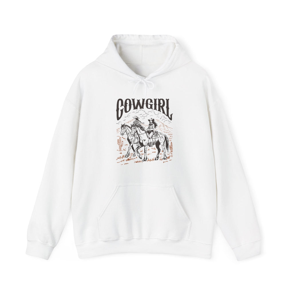 Cowgirl Horse Hoodie Vintage Western Hoodie mit Grafik – Kalabula