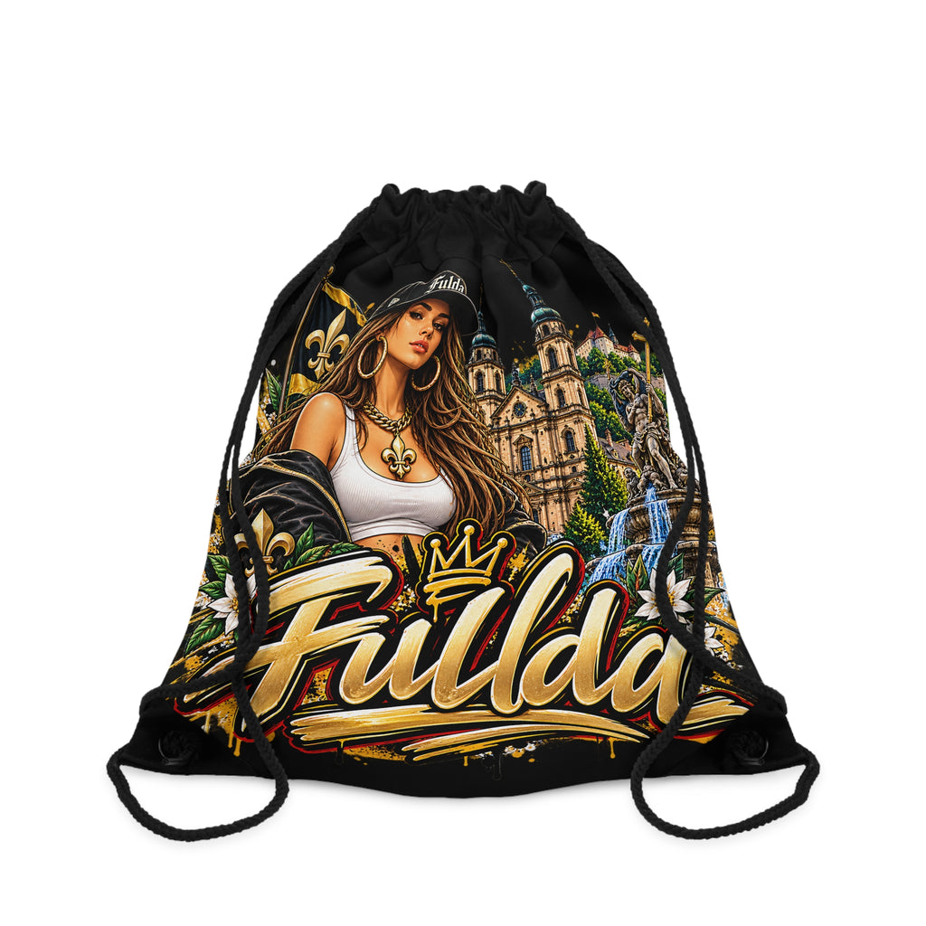 Fulda Turnbeutel – Urbanes Streetwear-Stadtmotiv von Kalabula