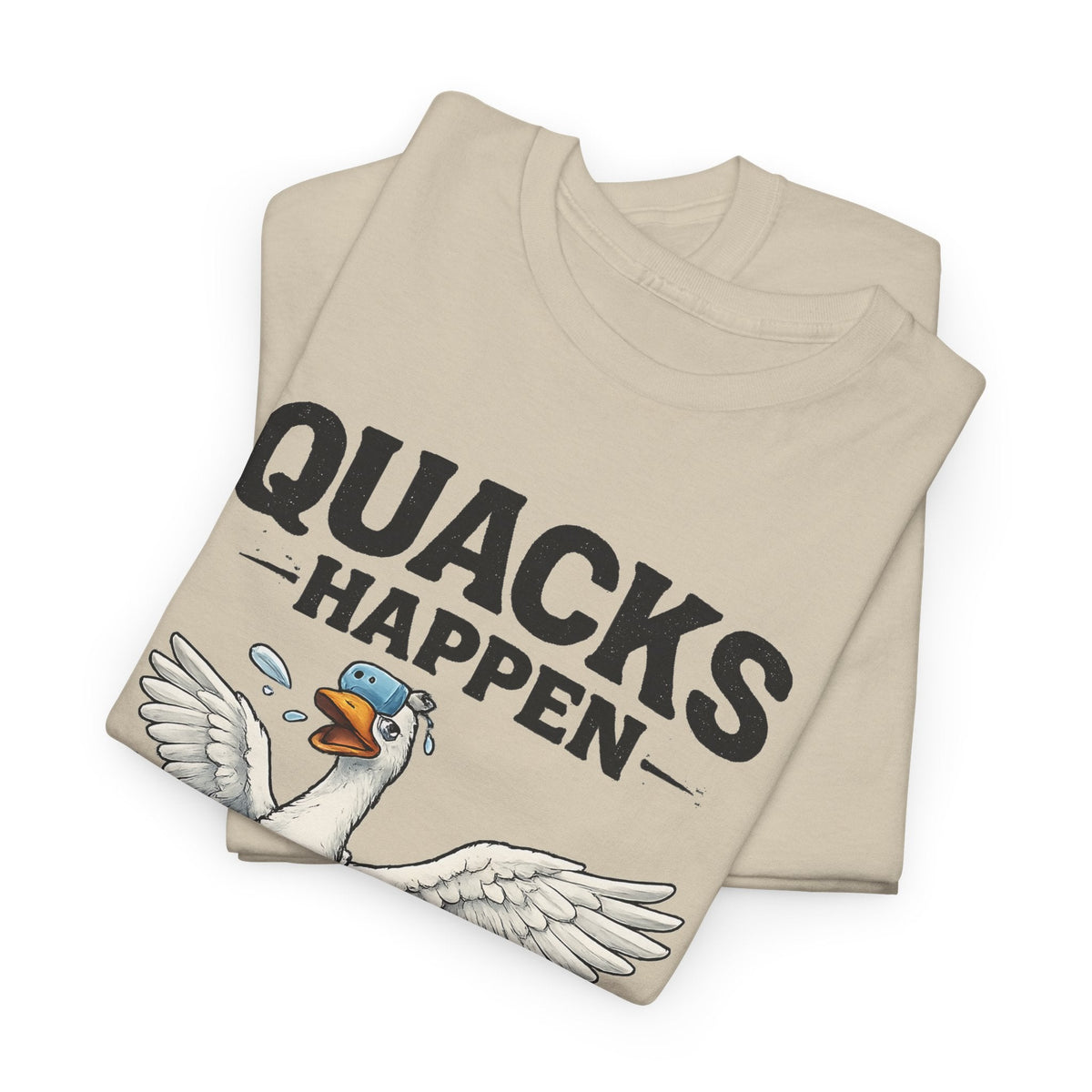 “Quacks Happen” Diabetes T-Shirt – Lustige Diabetes-Ente Grafik-T-Shirt