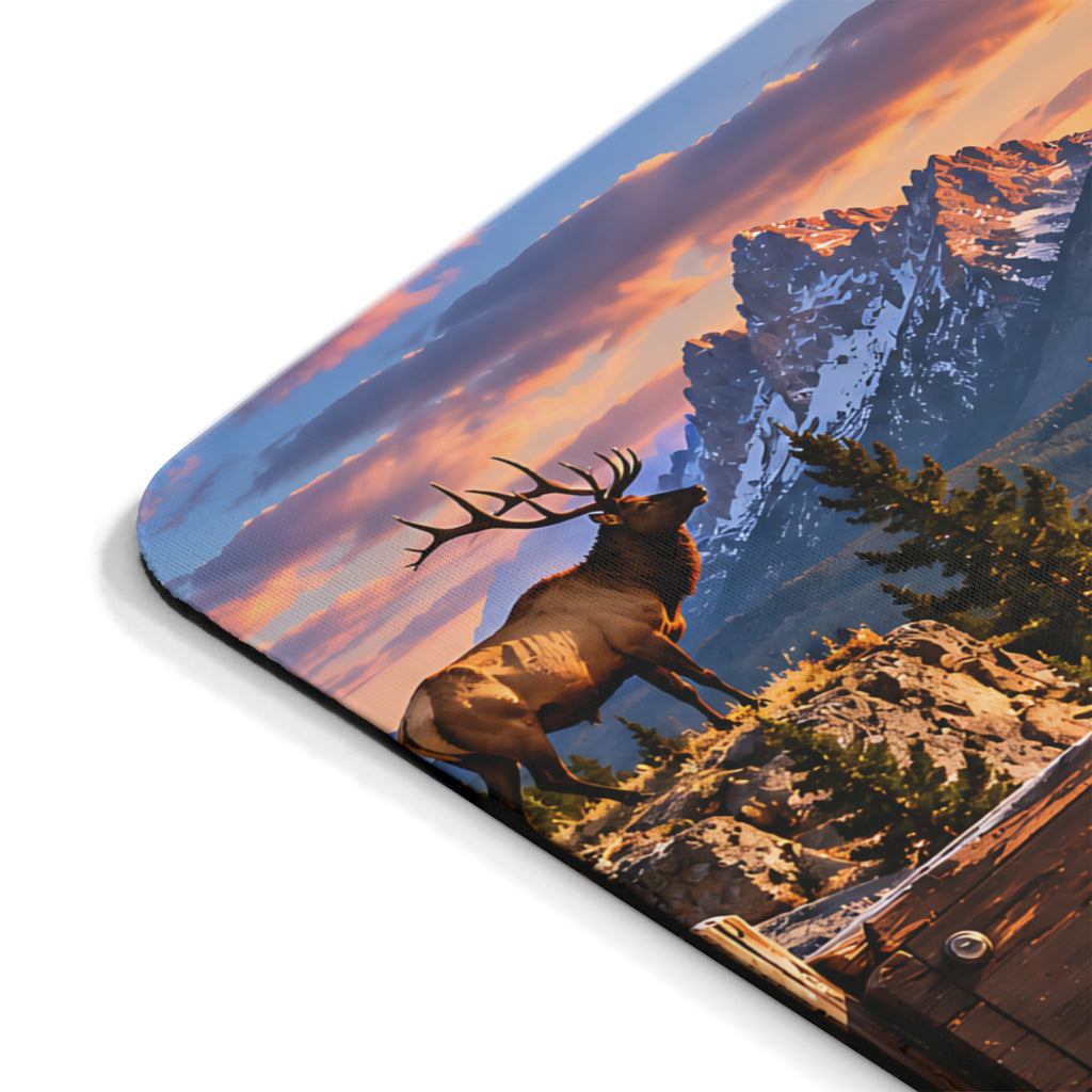 Personalisiertes Yellowstone Mousepad – Nationalpark mit Wunschname