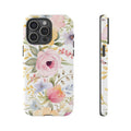 Pastellblumen Robuste Handyhülle – Aquarell-Blumendesign