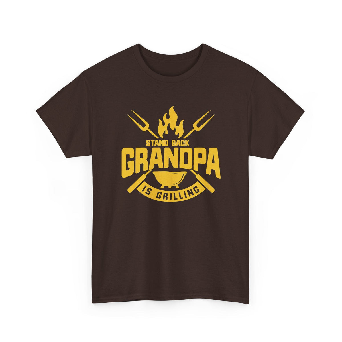 “Grandpa Is Grilling” T-Shirt – Lustiges BBQ & Grillen Grafik-T-Shirt