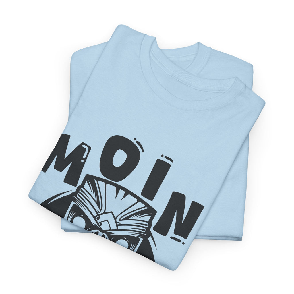 “MOIN” Tiki Mask T-Shirt – Tropisches Streetwear Grafik-T-Shirt