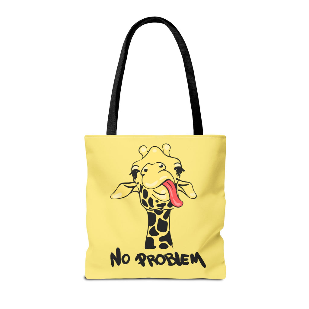 No Problem Stofftasche – Lustige Giraffe