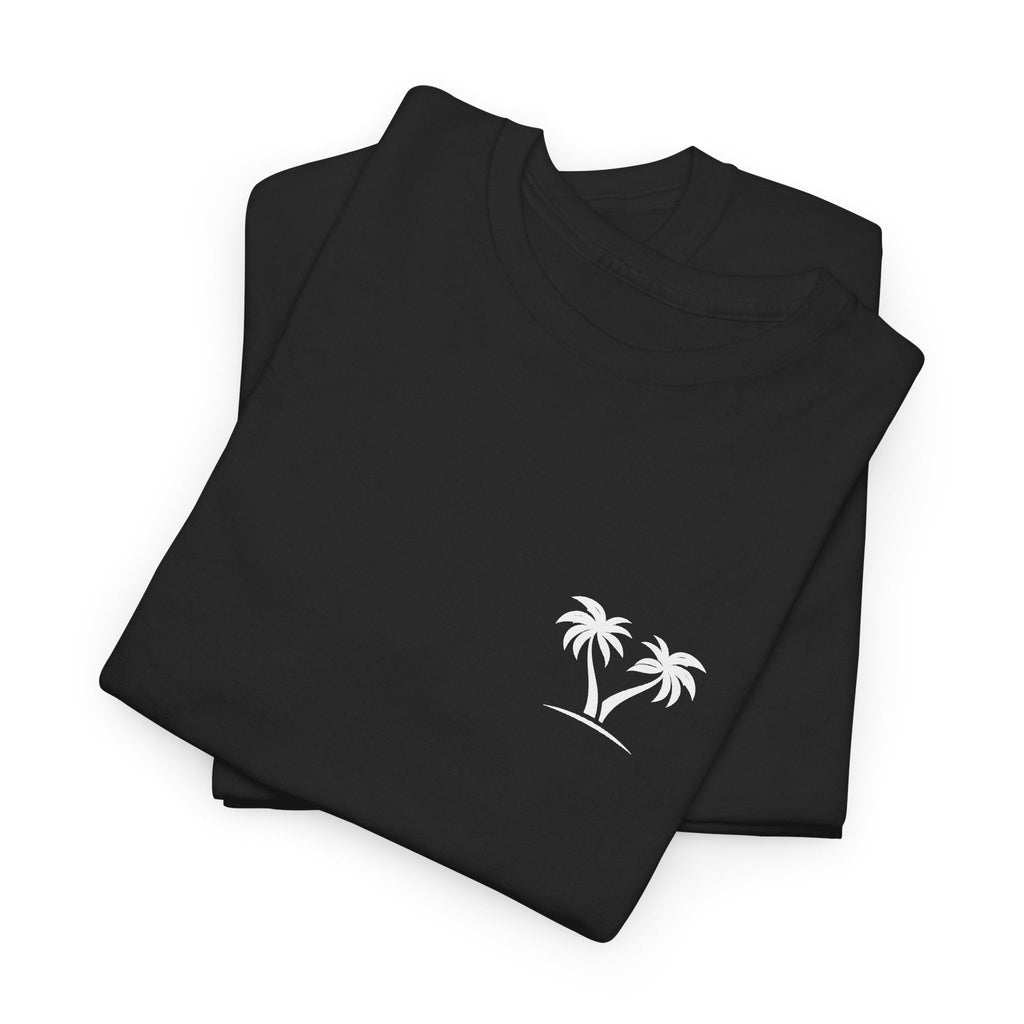 Minimal Palm Tree T-Shirt – Tropischer Strand Grafik-T-Shirt