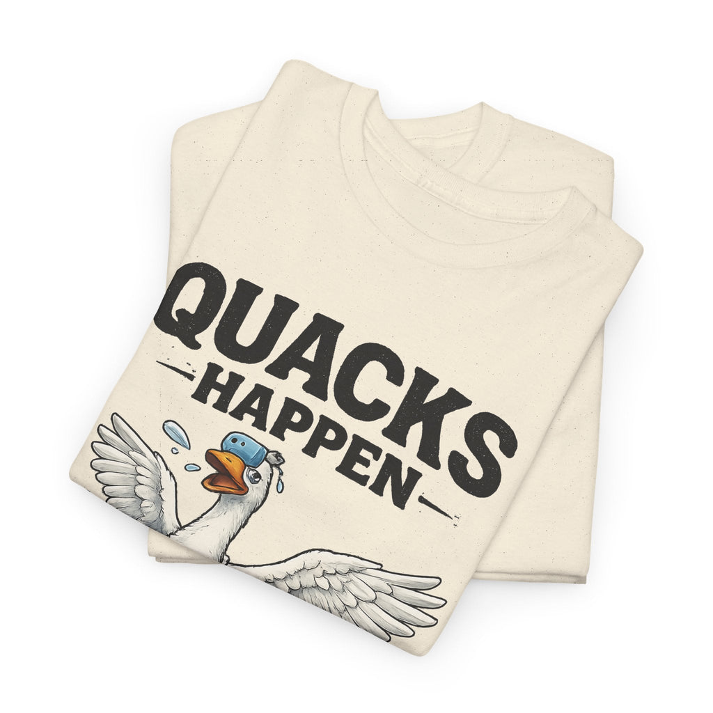 “Quacks Happen” Diabetes T-Shirt – Lustige Diabetes-Ente Grafik-T-Shirt