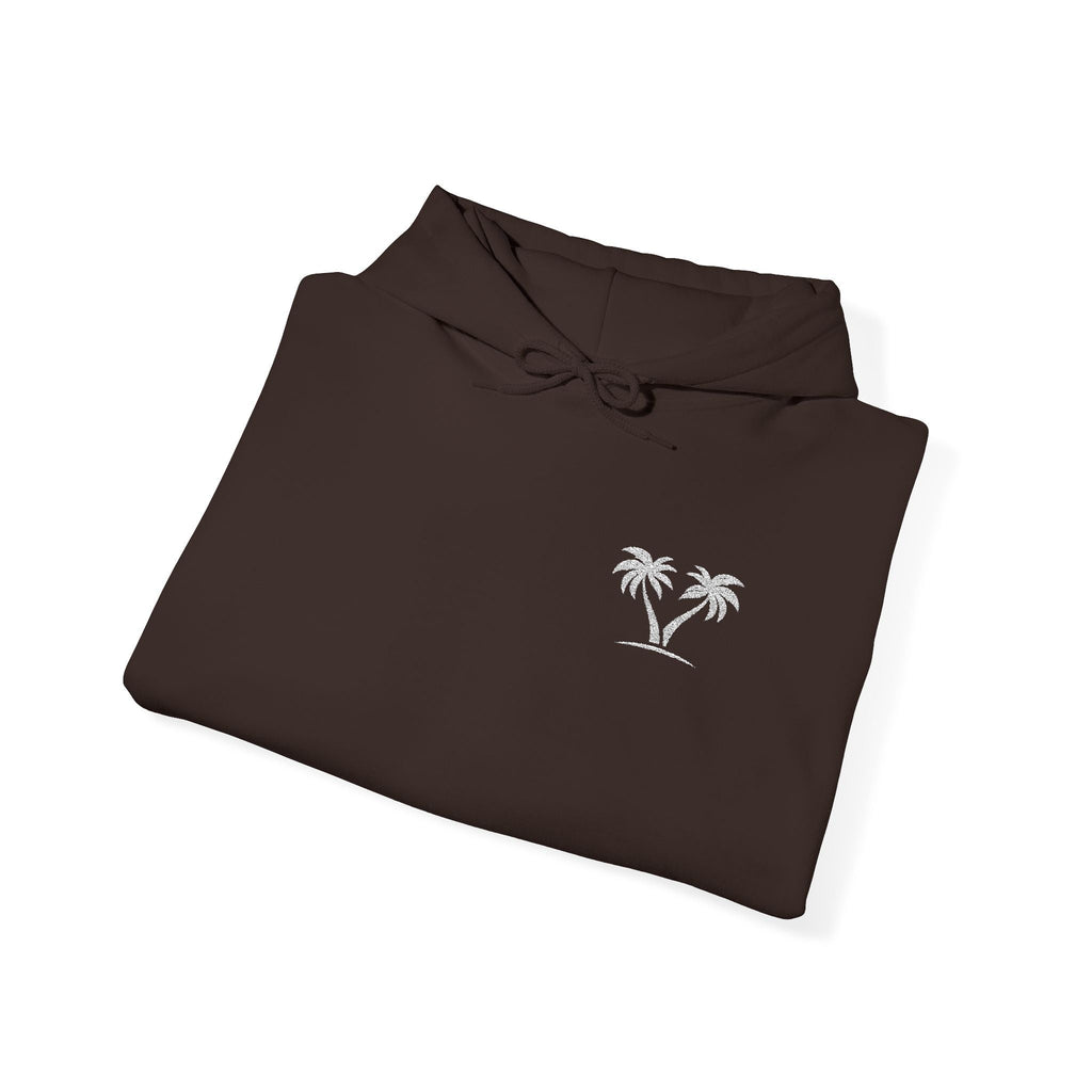 Brown Streetwear Hoodie with Palm – Kalabula