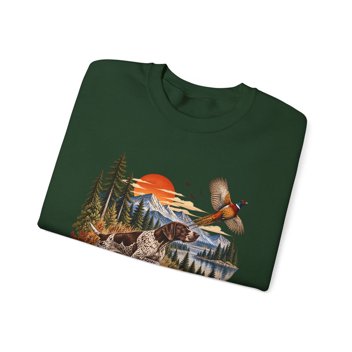 Jagdhund & Fasan Sweatshirt – Sweatshirt von Kalabula