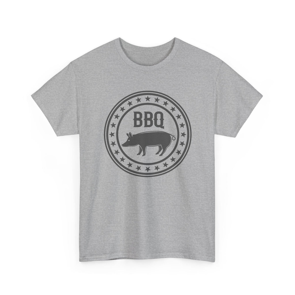 BBQ Pig T-Shirt – Vintage Red Barbecue & Grill Grafik-T-Shirt