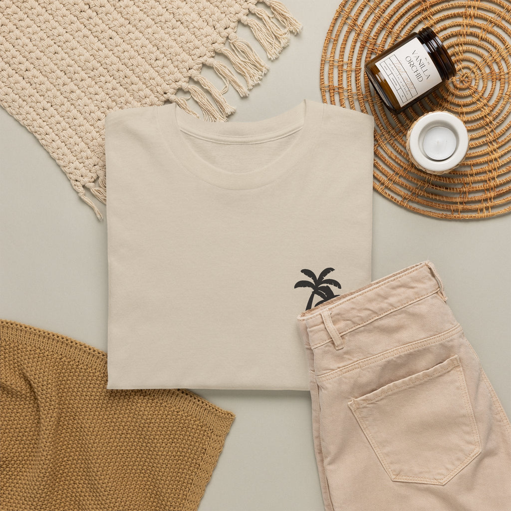 Minimal Palm Tree T-Shirt – Kalifornien Strand Grafik-T-Shirt