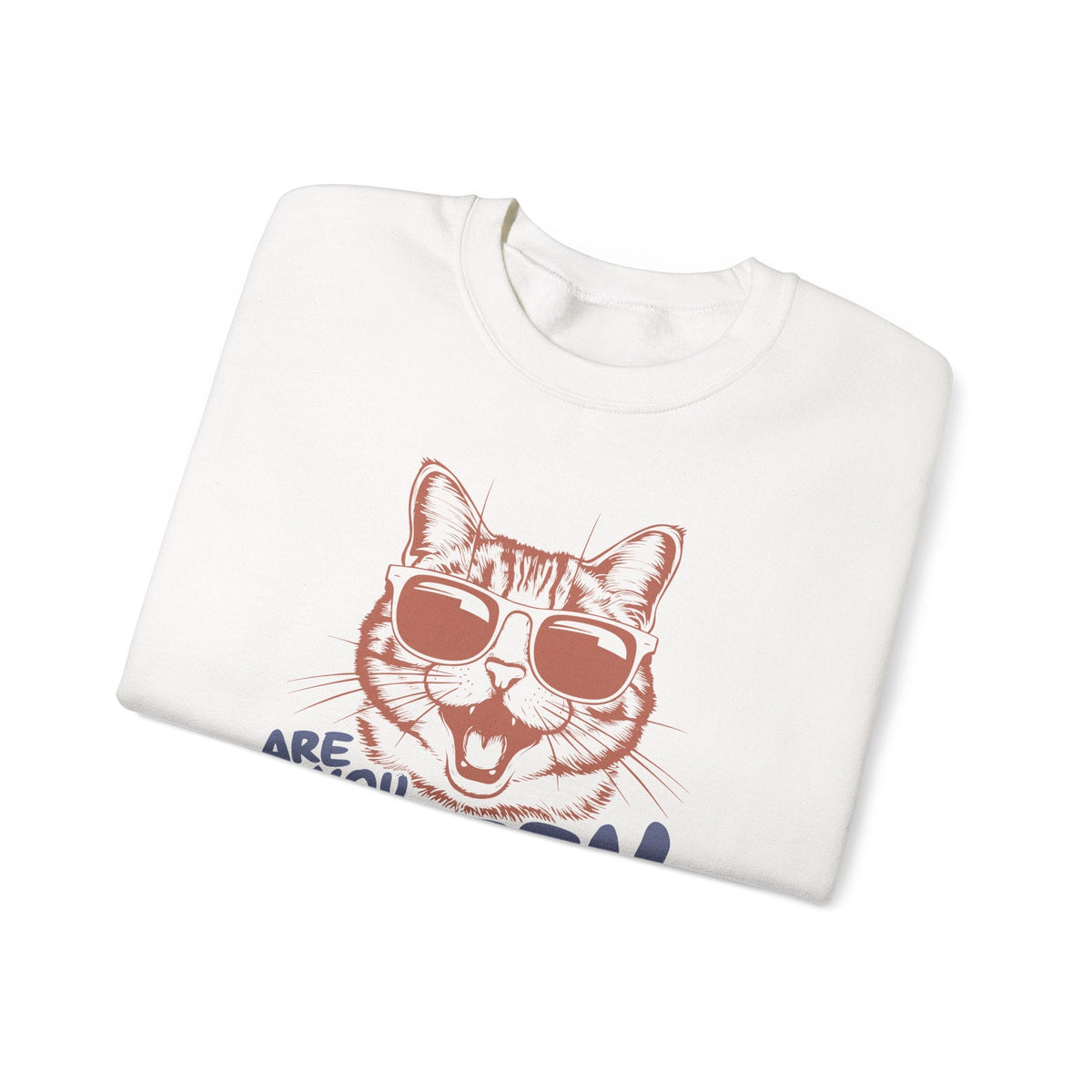 Lustiges Katzen Sweatshirt – Sweatshirt von Kalabula