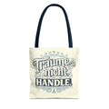 Träume nicht. Handle. Stofftasche – Motivations-Spruch