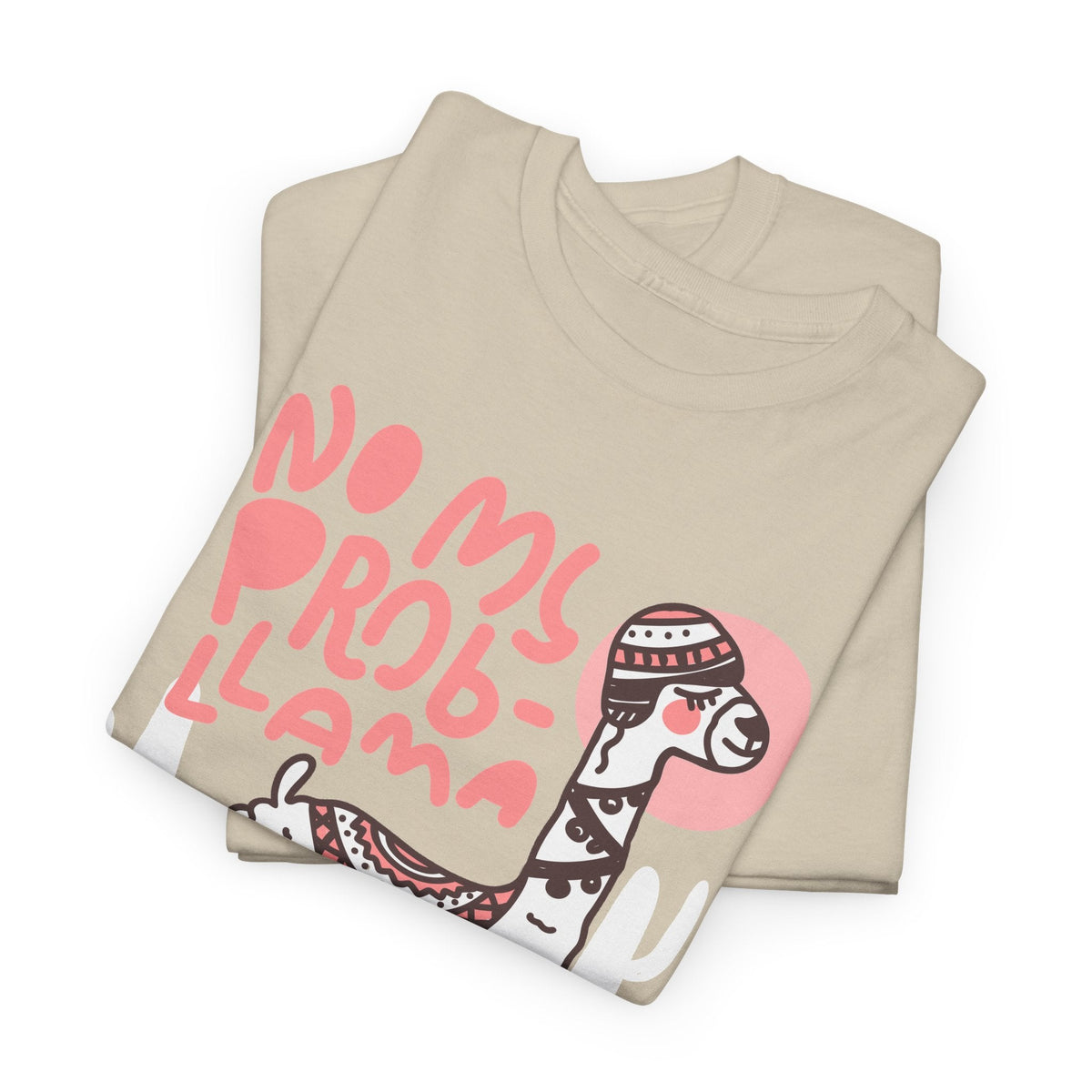 “No Prob Llama” T-Shirt – Lustiges Lama Grafik-T-Shirt