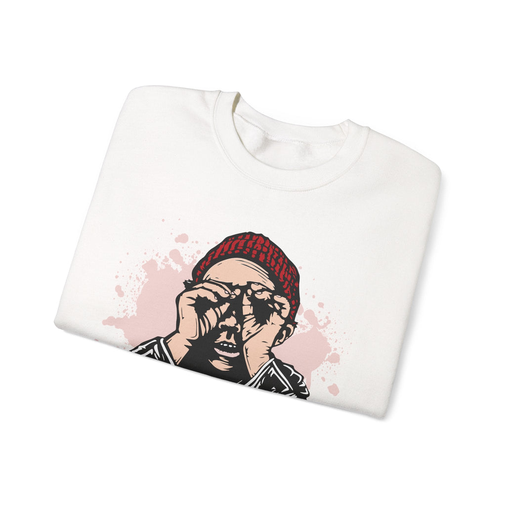 Beanie Portrait Sweatshirt – Sweatshirt von Kalabula