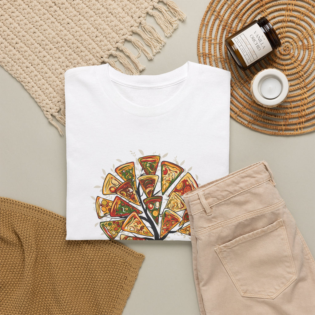 Pizza Tree T-Shirt – Lustiger Pizza-Fan Grafik-T-Shirt