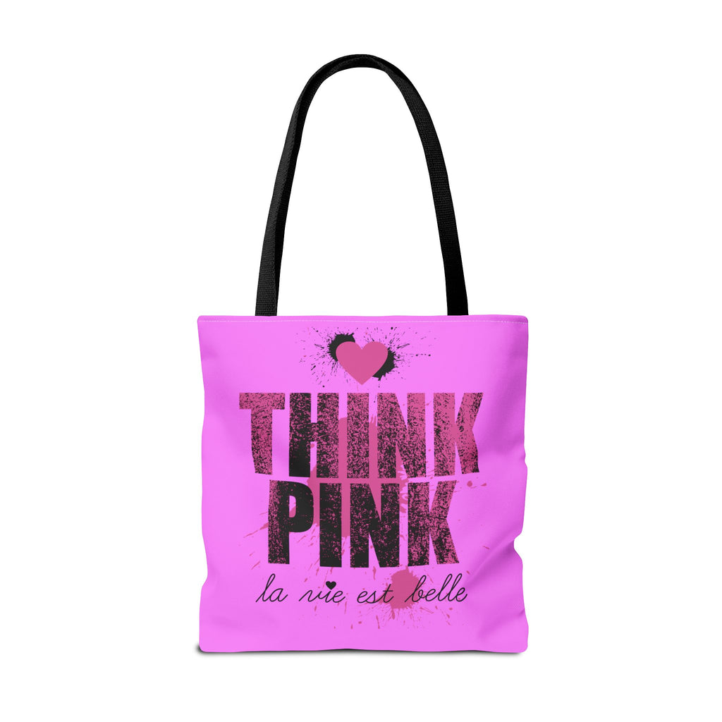 Think Pink Stofftasche – Pink Statement Design