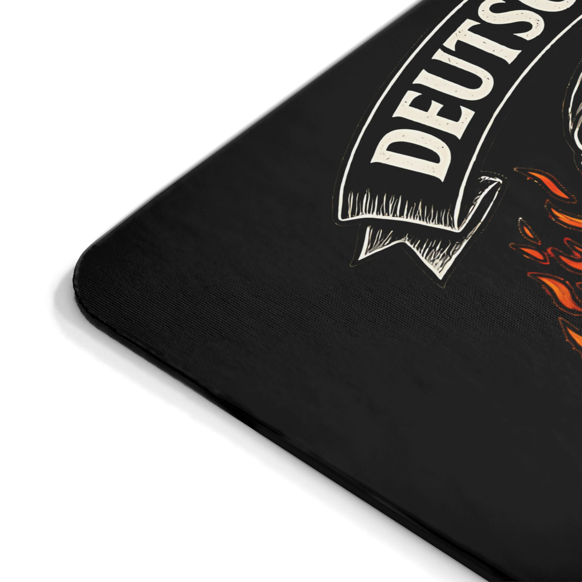Deutschland Motorradfahrer Mousepad – Biker Totenkopf Design – Mousepad von Kalabula, 23,2 × 19,4 cm