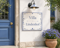 Personalisiertes Keramik-Hausschild 20×25 cm – Klassisch – Kalabula