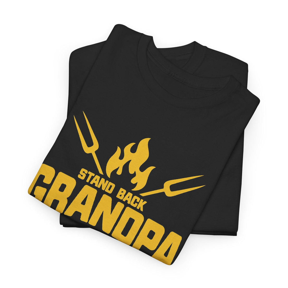 “Grandpa Is Grilling” T-Shirt – Lustiges BBQ & Grillen Grafik-T-Shirt