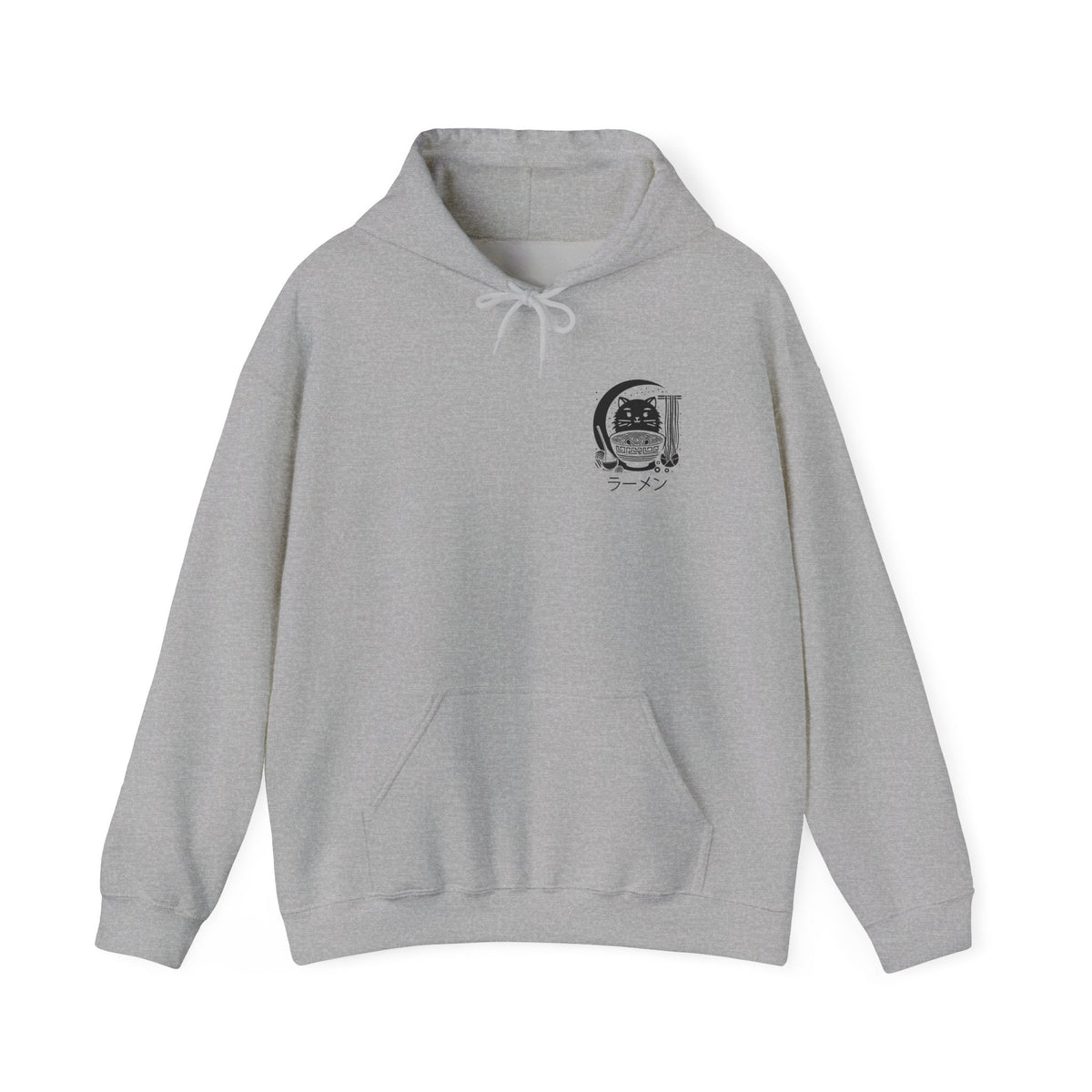 Kawaii Cat Ramen Hoodie – Süßes Nudel-Motiv Hoodie – Kalabula