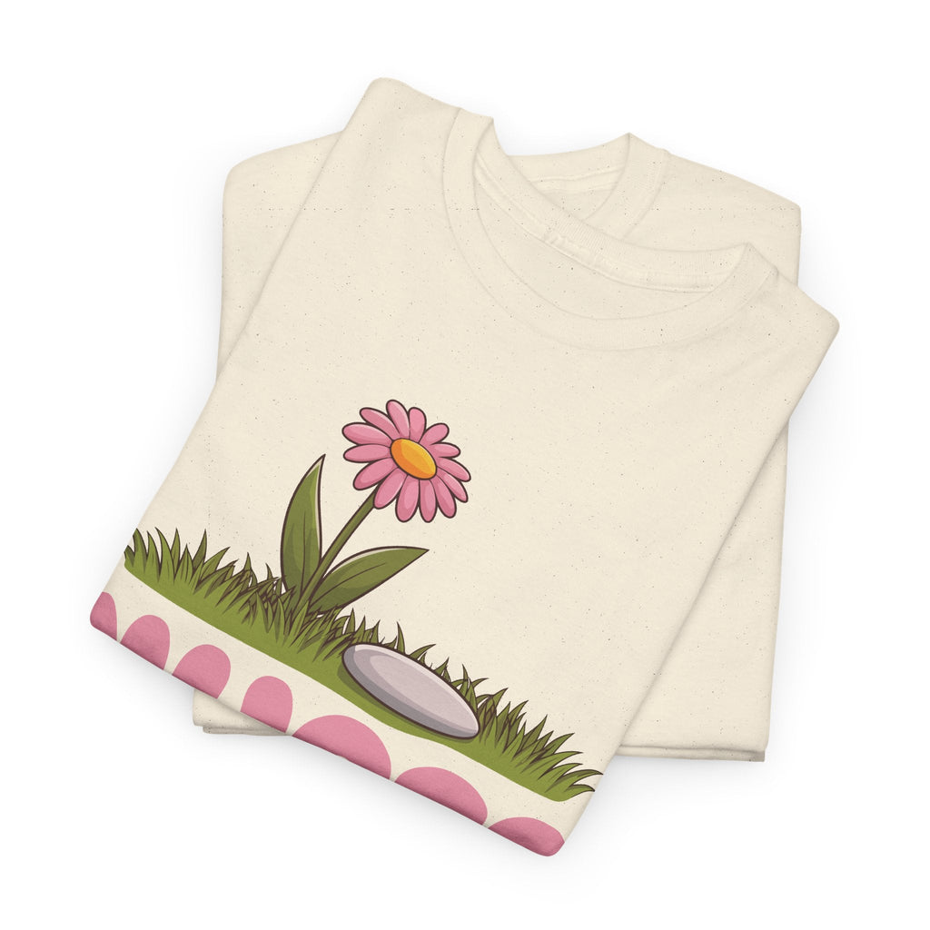 Nurse T-Shirt – Blumen & Pflege Grafik-T-Shirt