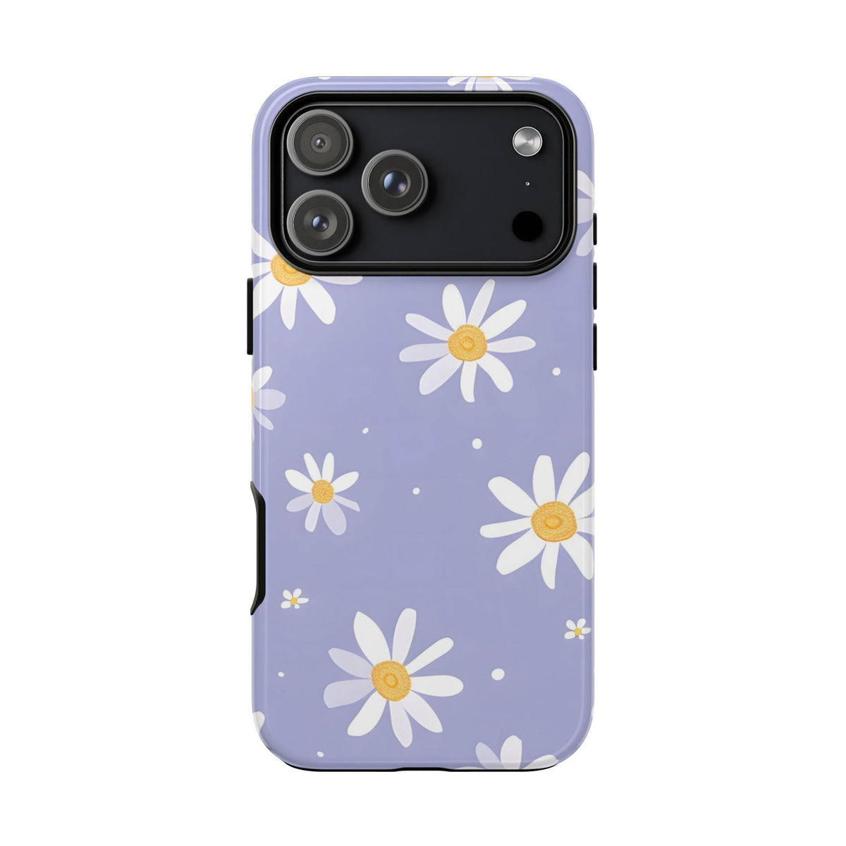 Lavendel-Gänseblümchen Robuste Handyhülle – Blumen Pattern Design