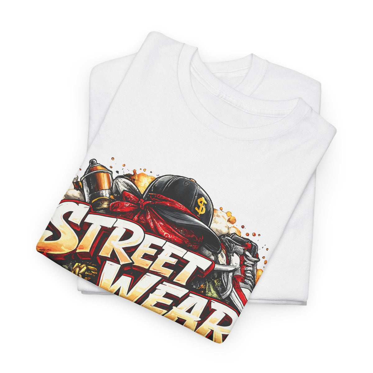Urban Streetwear T-Shirt – Hip-Hop City Grafik-T-Shirt