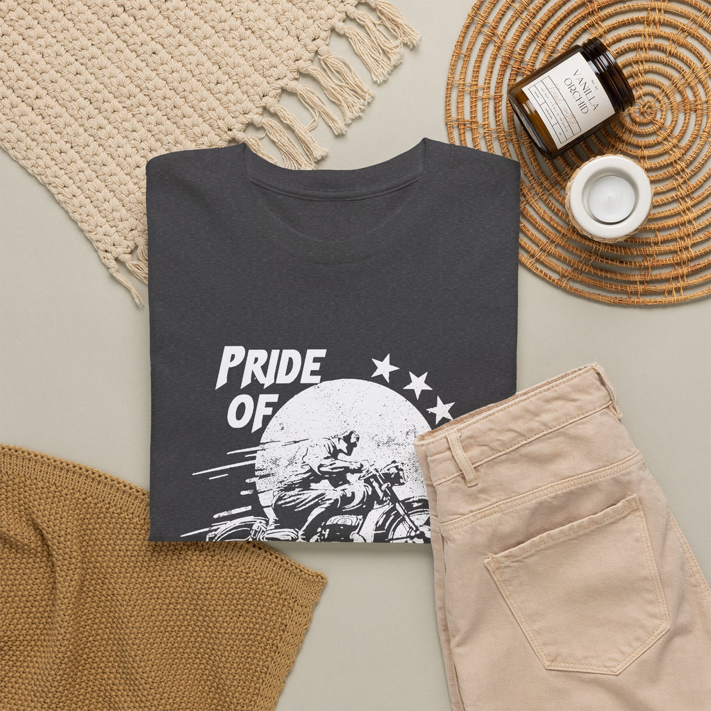 American Biker T-Shirt – American Road Vintage-Motorrad T-Shirt