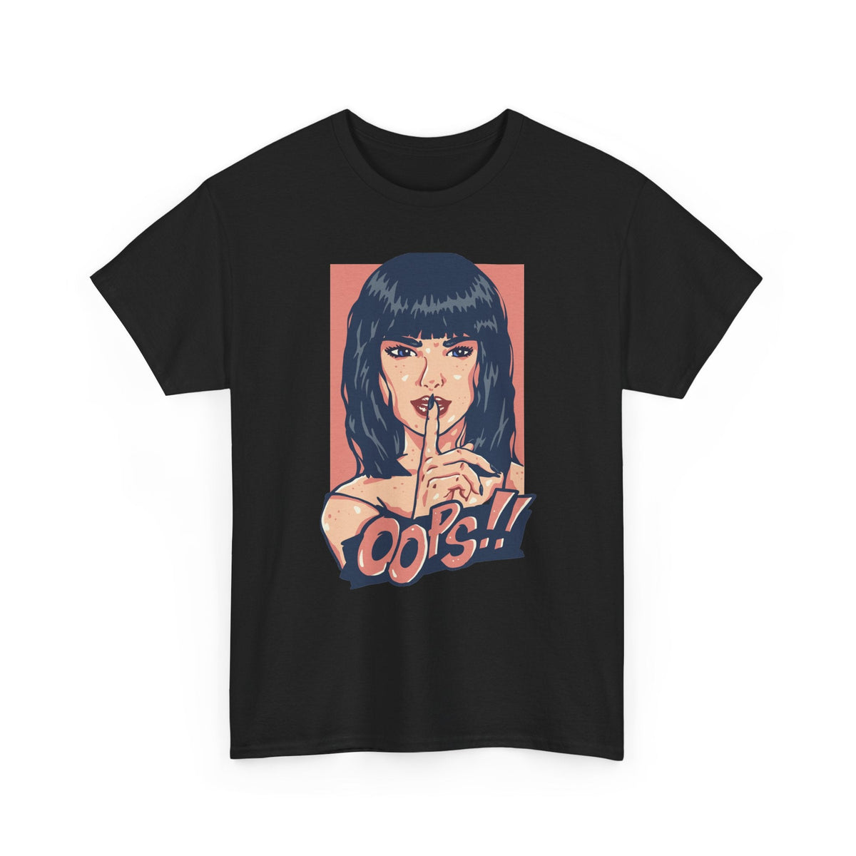 Urban Pop Art T-Shirt – Retro 90er Grafik-T-Shirt