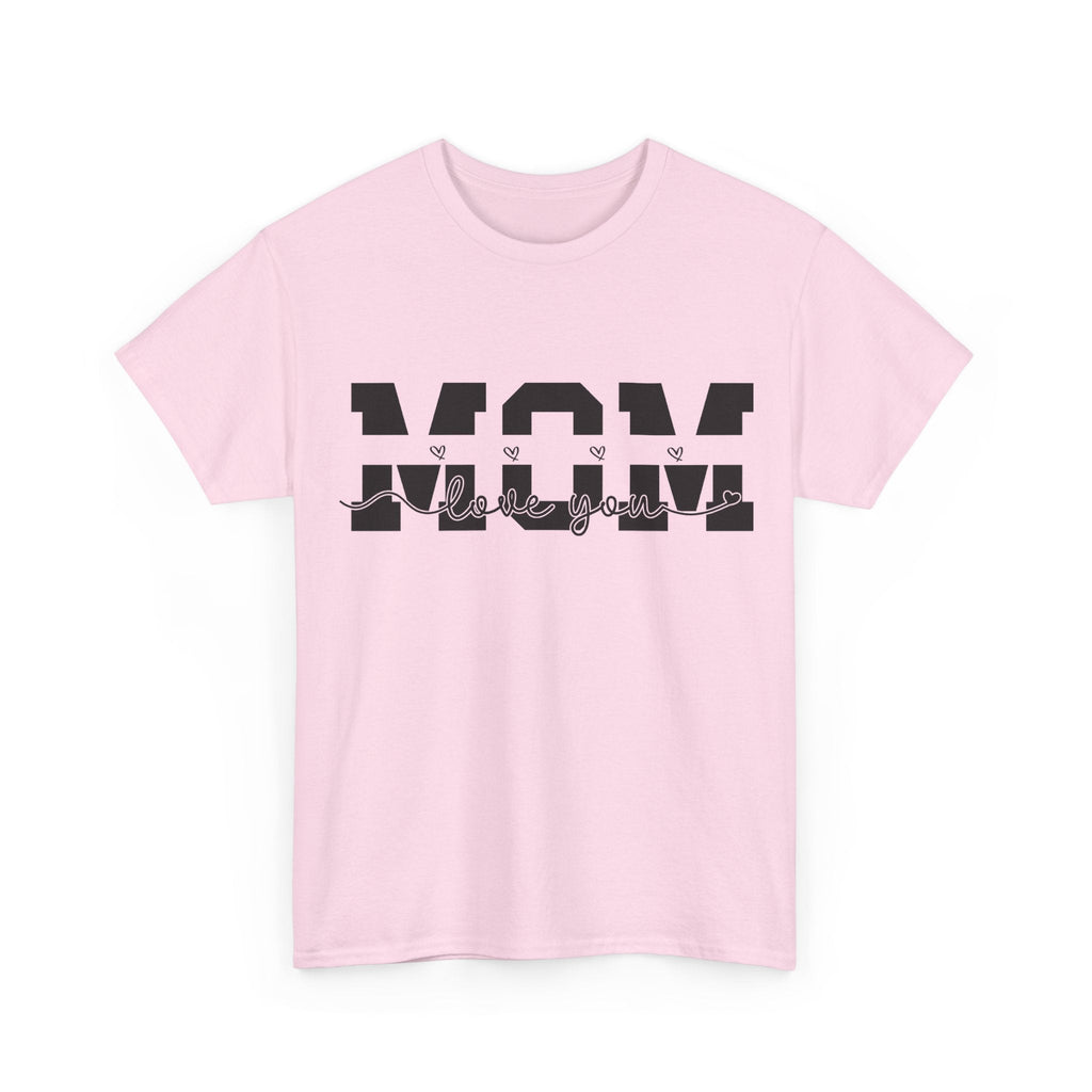 “Mom, I Love You” T-Shirt – Minimalistisches Muttertagsgeschenk T-Shirt