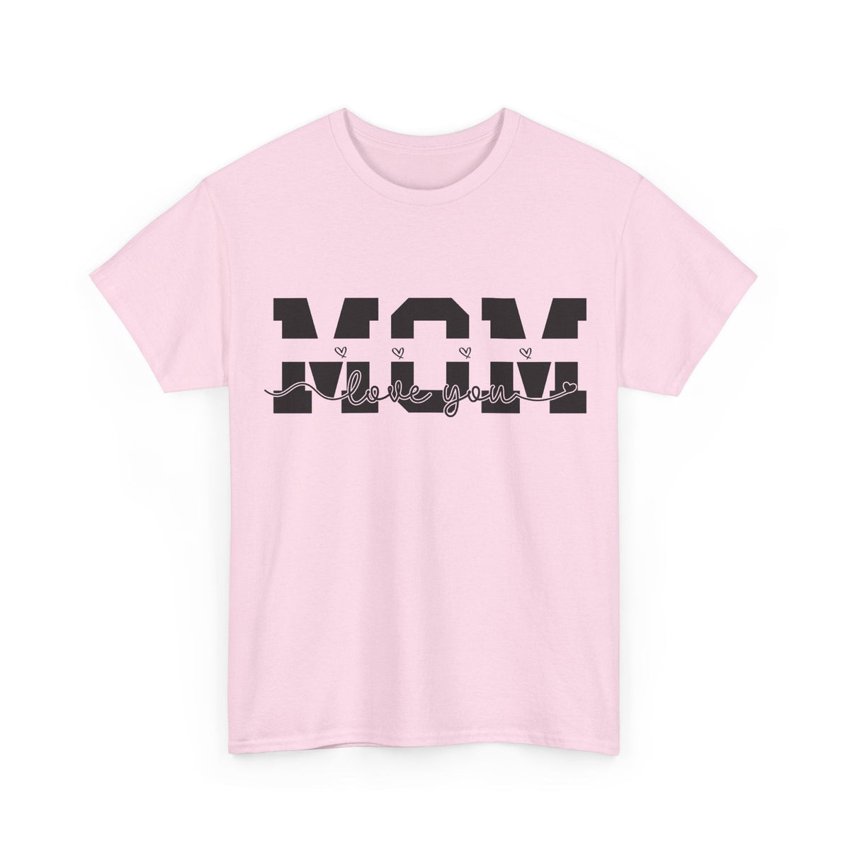 “Mom, I Love You” T-Shirt – Minimalistisches Muttertagsgeschenk T-Shirt