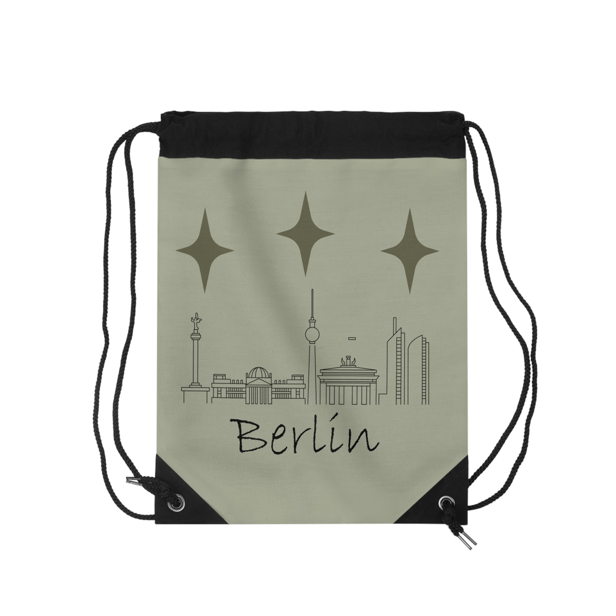 Berlin Turnbeutel – Skyline & Hauptstadt Design von Kalabula