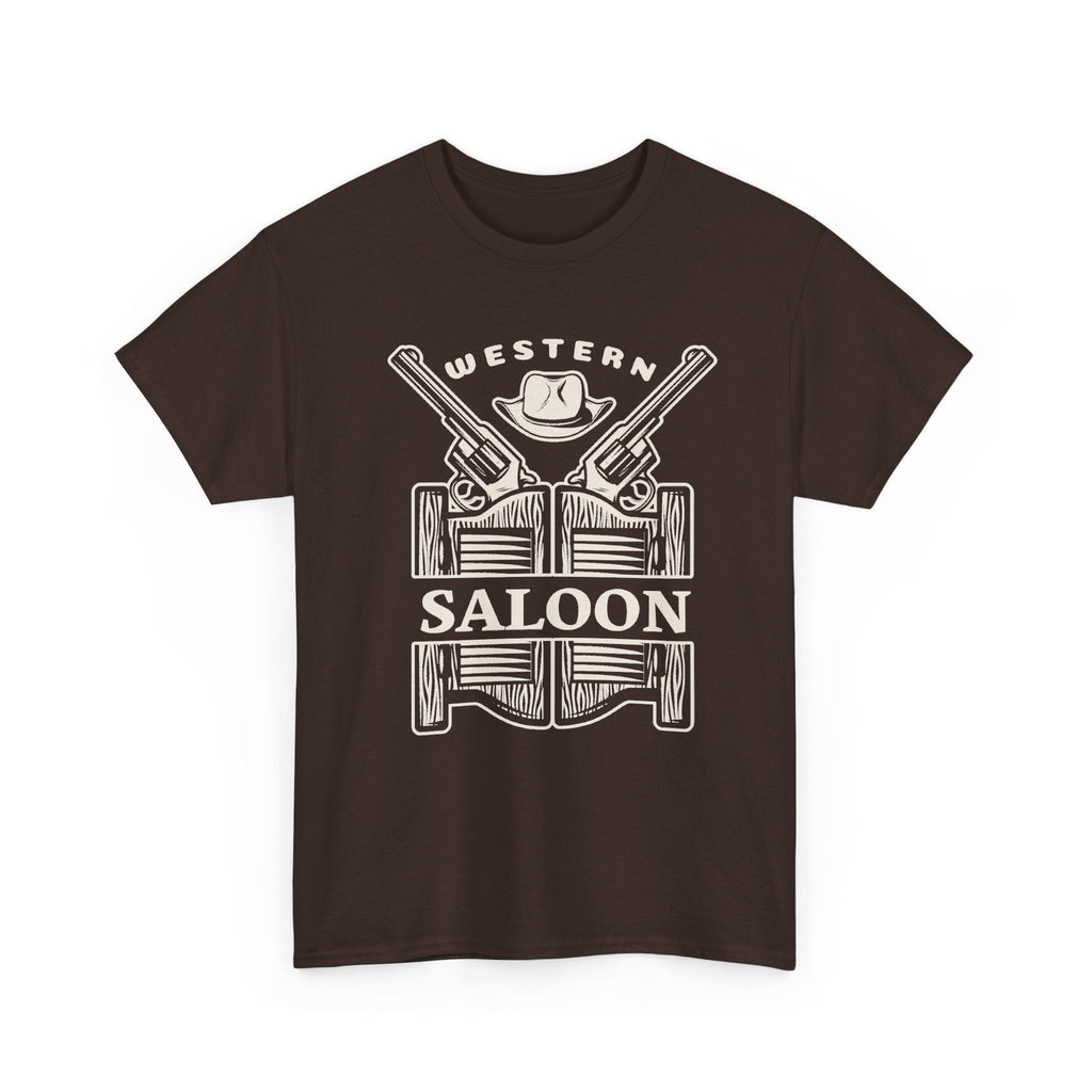 Vintage Cowboy T-Shirt – Western Saloon Retro Grafik-T-Shirt